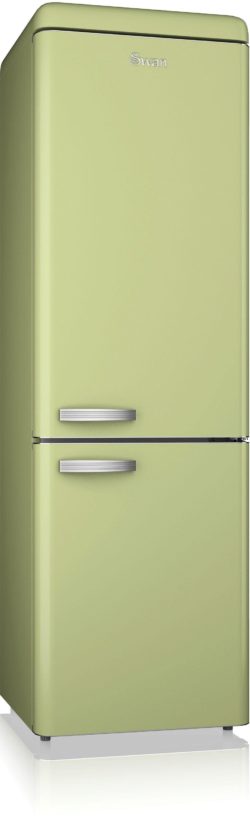 Swan - SR11020GN Retro Tall - Fridge Freezer - Green